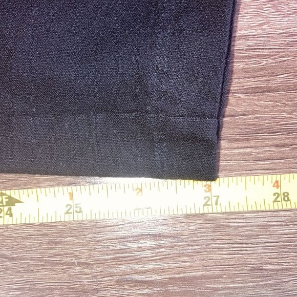 Womens Small Eileen Fisher Black Trouser Pants - Picture 8 of 10